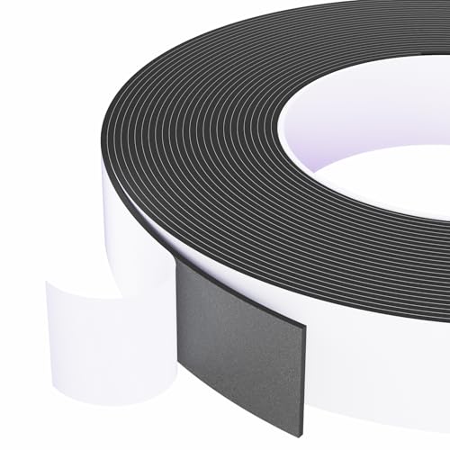 Black Foam Weather Stripping Door Seal,1 Inch Wide X 1/17Inch Thick,Foam Insulation Tape,Air Conditioner Window Seal,Door soundproofing,Total 33 Feet Long - size: 1Inx1/17Inx33Ft