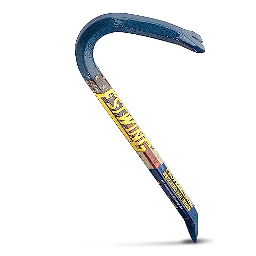 ESTWING Gooseneck Wrecking Bar, 12" Crowbar, EWB-12 - size: 12" (Inches)