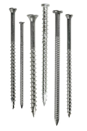 Simpson Strong-Tie S12ACN1 Common Nail, Annular Ring Shank — 3-1/4-in. x .148-in. Type 304 Stainless Steel (1 lb.)