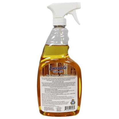 EcoDecors Teak Oil Spray 2 Pack, 48 oz Wood Conditioner & Protectant - style: Teak Oil 2 Pack