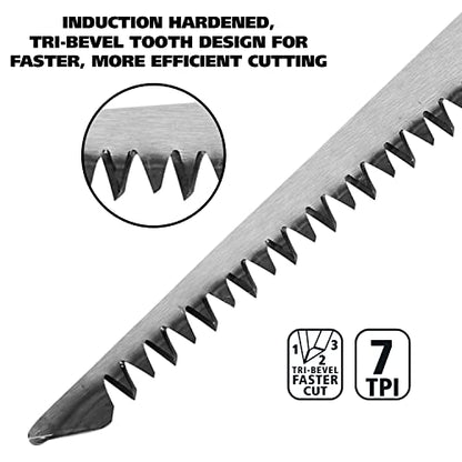 GreatNeck 12" Compass Saw - Precision Saw for Wood & Plastic, Drywall Cutting