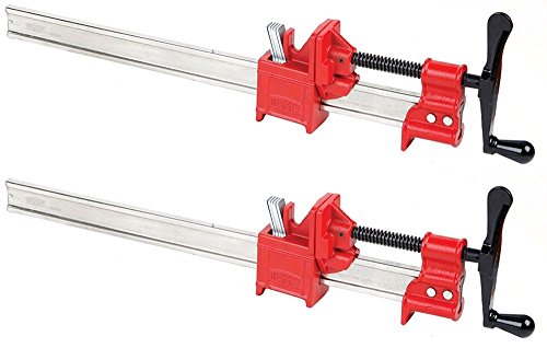 BESSEY IBEAM48, 48 In. Heavy Duty IBEAM Clamp,Red/Silver - size: 48 In.