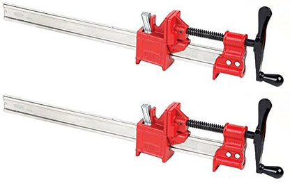 BESSEY IBEAM48, 48 In. Heavy Duty IBEAM Clamp,Red/Silver - size: 48 In.