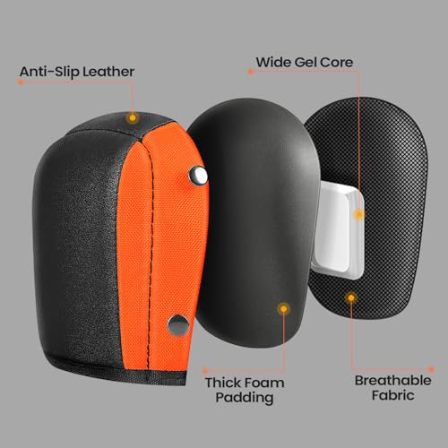 Professional Anti-Slip Knee Pads with Heavy Duty Foam Padding