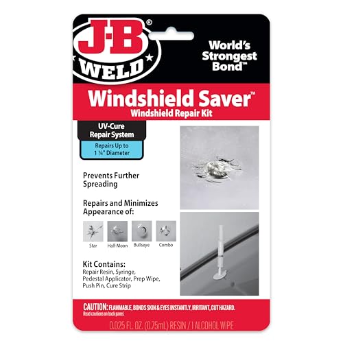 J-B Weld 2100 Windshield Saver Repair Kit, 0.025 fl. oz