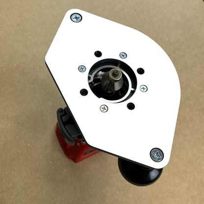 Woodhaven 8371 2" Bit Hole Baseplate, for Milwaukee M18, 7mm thick - size: M18