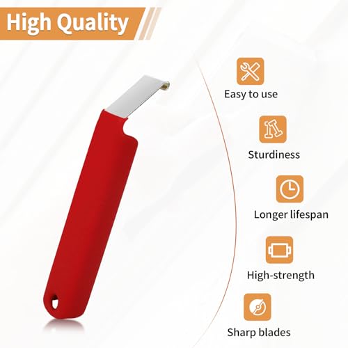 Vinyl Siding Removal Tool Fits for Reattach Siding Repair, Red