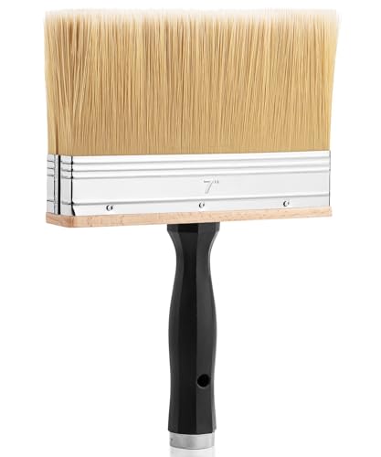Bates- Deck Stain Brush, 7 Inch, Stain Brushes for Wood, Deck Brush, Large Paint Brushes - size: 7 inches