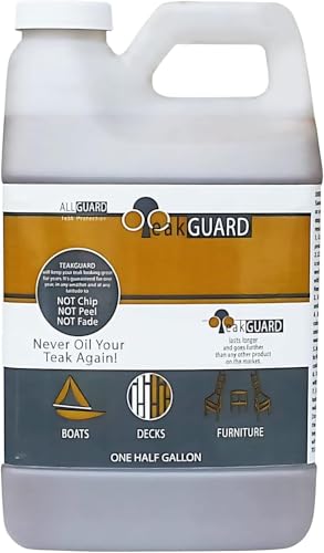 Finish, Premium Teak Cleaner and Brightener, Water-Based, Oil-Free Wood Restorer & Protectant, Safe & Easy To Use Teak Sealer & Polisher for Outdoor & Indoor Wood Furniture, 64 oz - size: 64 Fl Oz (Pack of 1)