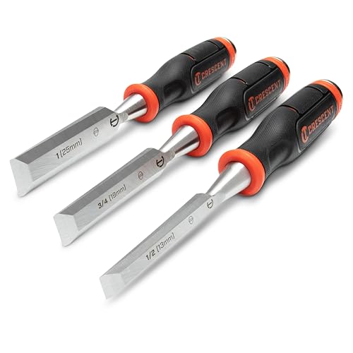 Crescent 3 Piece Wood, 1/2", 3/4", 1" Chisel - CWCHS3 - style: 3 Piece