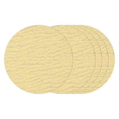 25Pcs Sanding Discs 3In 120Grit Hook and Loop Sandpapers Yellow - color: Yellow, size: 3 Inch(120 Grit)