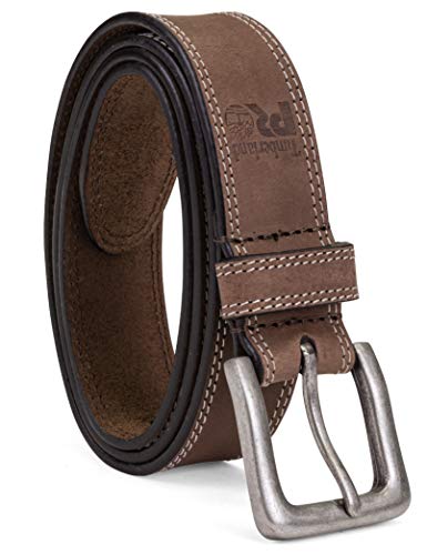 Timberland PRO 38mm Boot Leather Belt - color: Brown, size: 34