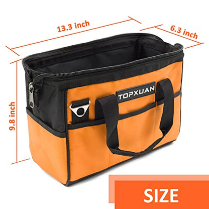 Magnetic wristband 13 inch tool bag set gifts for men for holding screws and hand tools power tools storage woodworking electrician construction