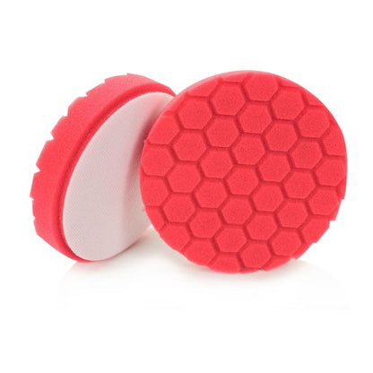 Chemical Guys, Hex-Logic Ultra Light Finishing Pad, Red, 5.5 in for 5 in
