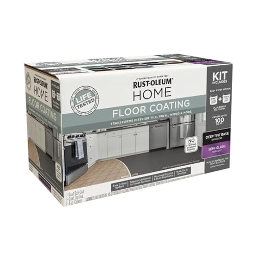 Rust-Oleum Home Floor Coating Deep Tint Base Semi-Gloss Kit