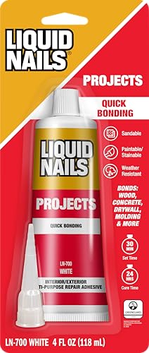Liquid Nails LN-700 4-Ounce Small Projects and Repairs Adhesive - size: 4 Ounce
