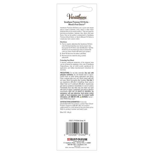 Varathane Dark Wood Toned Fill Stick - color: Dark Walnut/Espresso