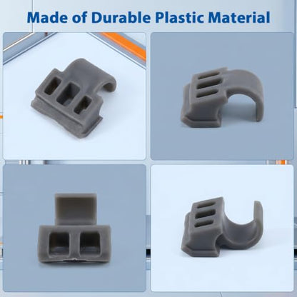 50Pcs Cabinet Restrictor Clips 86 Degree Angle Restrictor Restriction Clips