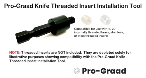 DT-4 Threaded Insert Driver, 1/4"-20, 1 Pack