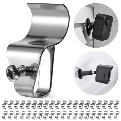 HUXOR Vinyl Siding Hooks with Screws, Siding Clips for Hanging, 40 Pack - size: 40 Pack