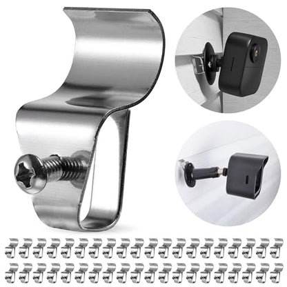 HUXOR Vinyl Siding Hooks with Screws, Siding Clips for Hanging, 40 Pack - size: 40 Pack