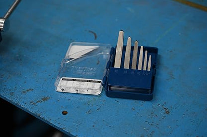 Century Drill & Tool 73215 Square Screw Extractor Set, 5 Piece - size: 5-piece Square Flute