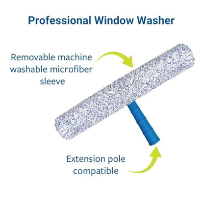 EnduroShield Professional Squeegee & Window Washer Cleaning Combo - size: Combo: Squeegee with Window Washer