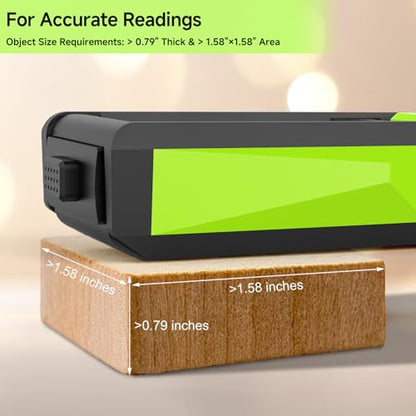Moisture Meter for Wood Pinless Moisture Reader Firewood Moisture Tester