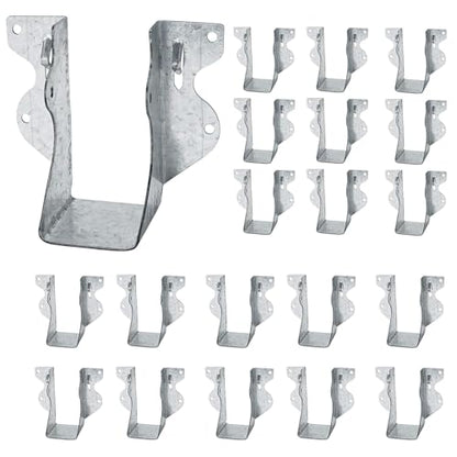 LukLoy 20 Pack 2x4 Joist Hanger 20 Gauge Galvanizing Face Mount Joist Hangers for Wood - size: 2" X 4"