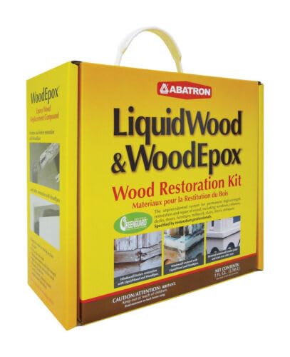 Abatron LiquidWood and WoodEpox Beige Wood Restoration Kit 4 qt