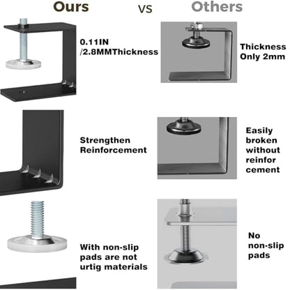 Drawer Front Installation Clamps Cabinet Hardware Jig Tool Face Frame Cabinet Hardware Template Clamps 2 pcs