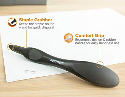 Bostitch Office Professional Magnetic Easy Staple Remover, Black (40000M-BLK) - color: Black