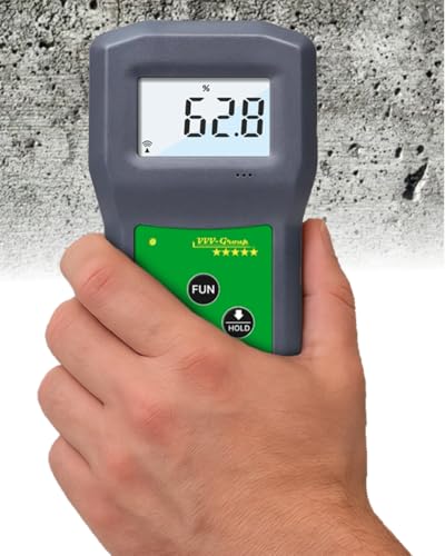 Concrete Moisture Meter CME-822 – Non-Destructive Digital Moisture Meter for Concrete Floors, Slabs & Walls, Surface Moisture Tester