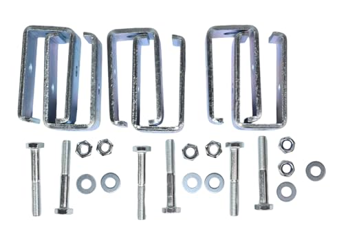 Channel Trolley Track Hanger Bracket for P1834-EG，Heavy Duty Track Joiner Support 6 Packs