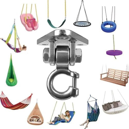 2 Pack Heavy Duty Stainless Steel Swing Hangers - size: Styel 2 PS