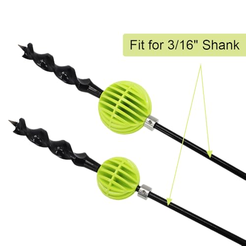 Flex Bit Placement Tool & Bumper Ball Guide Kit for 3/16" Shank Drill Bits - Includes 1-3/4" & 2-5/16" Guides for Cable Installation - style: 5.5mm PVC Bumper Balls