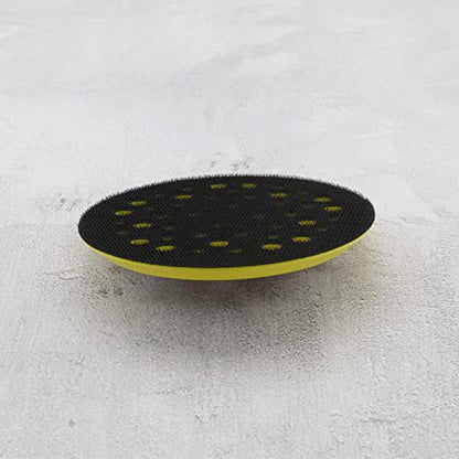 125mm 5 Inch Backing Pad Compatible with Mirka Ceros/Deros 44 Holes 5/16 Thread Attachment Sander Hook & Loop Backing Pad Power Tool Accessories