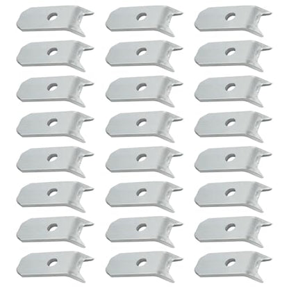24 Pack Trailer Wood Deck Clips for Deck & Flooring Hold Down