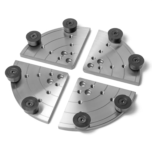 CK-3.75Z-FJ8 8" Flat Jaws for BMWOOD CK100 Series Woodturning Lathe chuck, Compatible with the Harbor Freight Bauer 23222A-B chuck. - color: 8" Flat Jaws