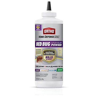 Ortho Home Defense Max Bed Bug & Flea Killer Powder, 12 oz. - color: Powder