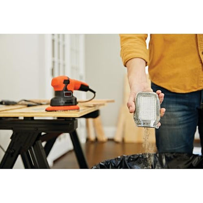 BLACK+DECKER MOUSE 1.2 Amp Electric Detail Sander (BDEMS200C)