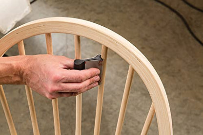 Contour Sanding Grips (Set of 6) - 2-Sided Concave & Convex Shape Flexible Sanding Block – NBR Rubber Soft Sanding Block - Ideal Hand Sander Block for Sanding Inside & Outside Curves