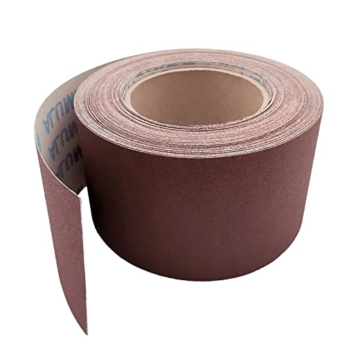 600 Grit Sandpaper Roll, 3 Inch x 49 Feet Emery Cloth Roll Aluminum Oxide Abrasive Paper Roll Continuous Sandpaper for Metalworking, Woodworker, Furniture Repair, Sanding Automotive Plumbing - size: 600 Grit