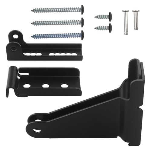 40201 Storm Door Closer Bracket, Compatible with Andersen Emco Larson - color: Black
