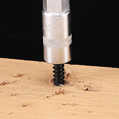 5/16" x 3-1/2" Hex Head Lag Screws Bolts 20Pcs 304 Stainless Steel 18-8, Partial Thread, Hexagon Head Wood Screws by Black Oxide by SG TZH - size: 5/16" x 3-1/2"