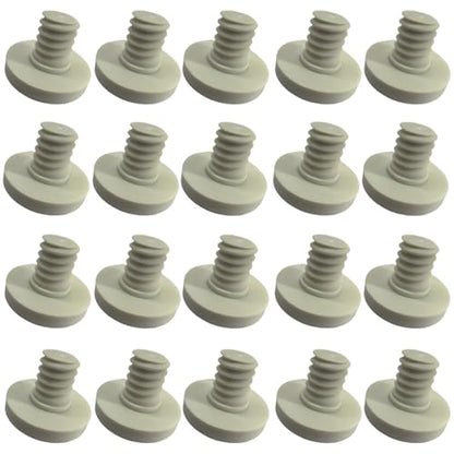20 PCS Replacement Bolts Compatible with Suncast Storage Sheds - color: White