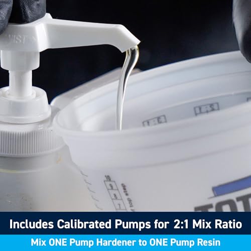 TotalBoat High Performance Clear Marine Epoxy Resin - 3 Gallon Kit, Medium - size: 3 Gallon, style: Medium