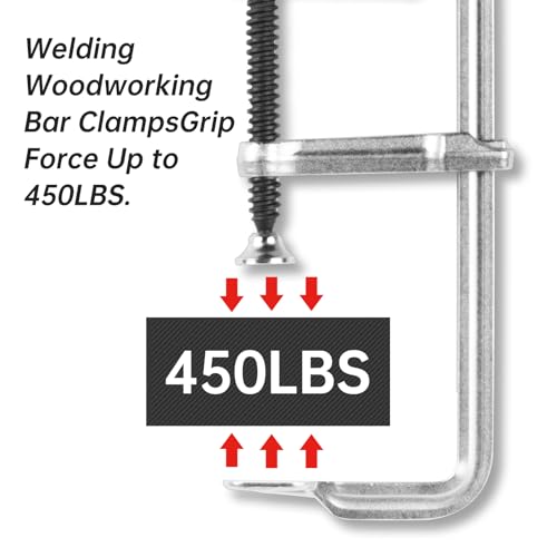 4-Pack 12 Inch Welding Bar Clamps