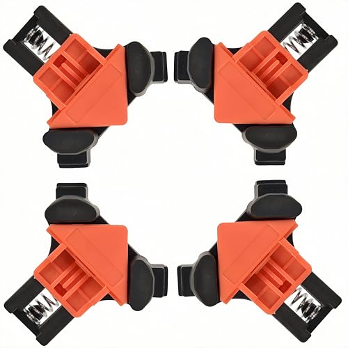 Woodworking Right Angle Fixing Clip, 4Pcs, 90 Degrees