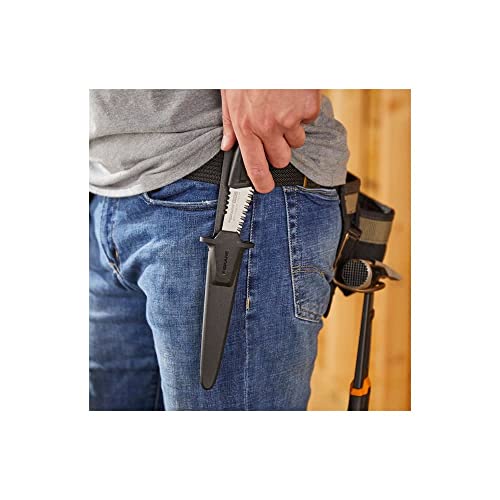 Fiskars Pro POWER TOOTH Jab Hand Saw (6 in blade.),Orange - style: Jab Hand Saw